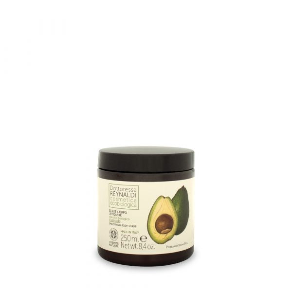 Dottoressa Reynaldi scrub corpo levigante con olio biologico di avocado